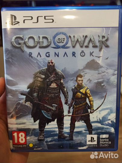 Игра для ps5 God of war