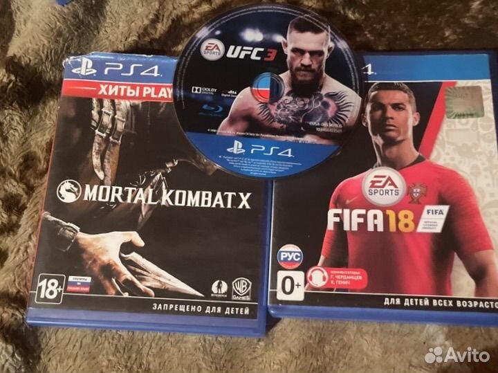 Диски на приставку ps4