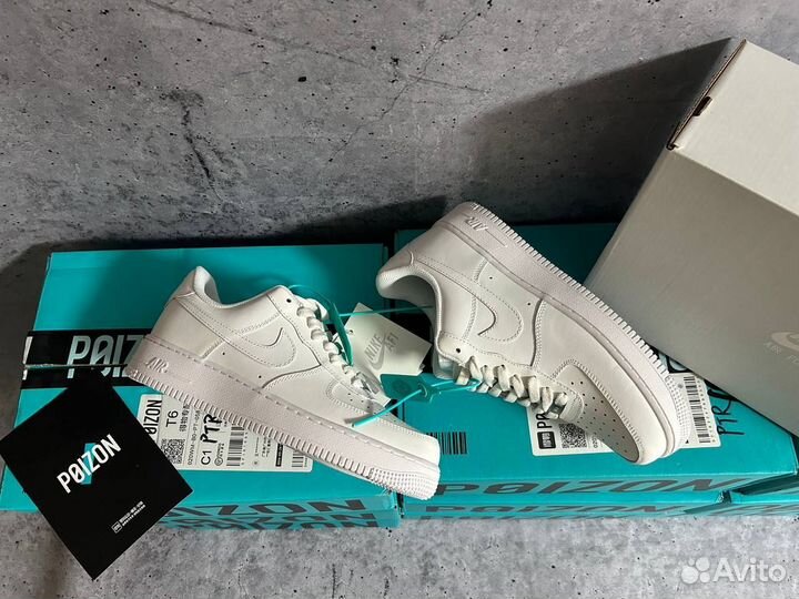 Nike Air Force 1 white люкс