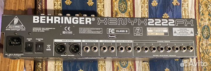 Behringer xenyx 2222