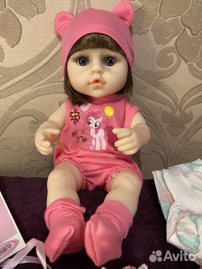 Кукла реборн силиконовая