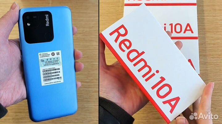 Xiaomi Redmi 10A, 4/64 ГБ