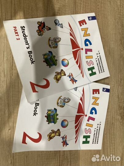 Учебники 2 класс английский