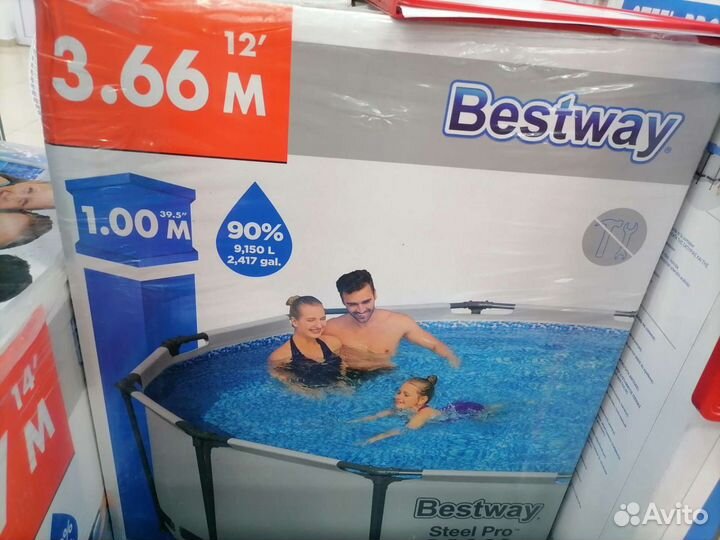 Каркасный бассейн bestway