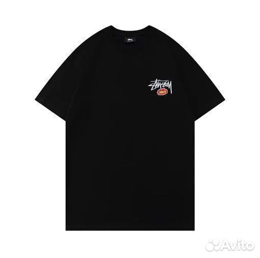 Футболка stussy Чёрная