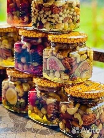 Ореховые миксы с липовым медом