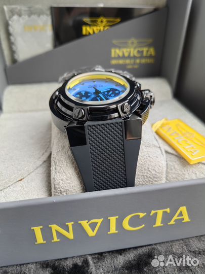 Спортивные Часы Invicta X-Wing Чёрные Мужские 46мм