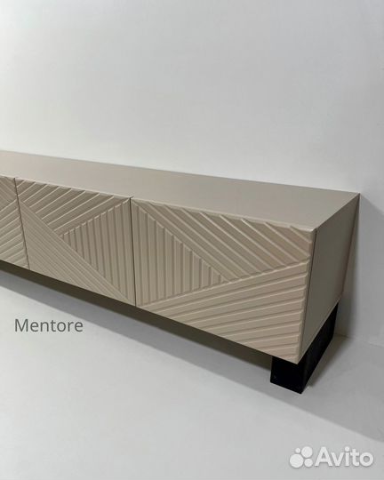 Тумба тв Bravo с фрезеровкой (конструктор)