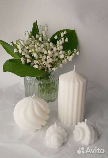 Свечи восковые ручной работы