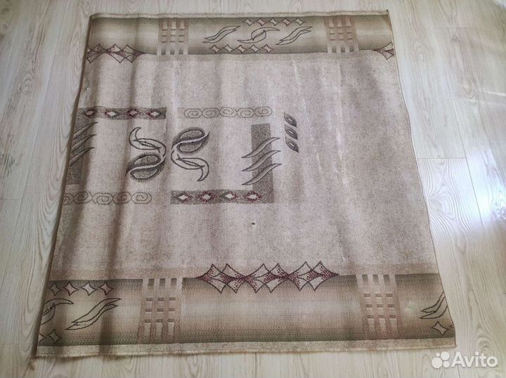 Ковер шерстяной 140 на 149 см