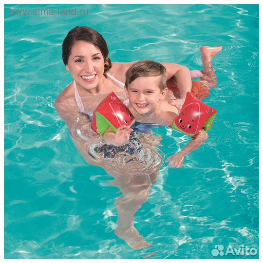 Нарукавники для плавания «Фрукты», 23 х 15 см, от