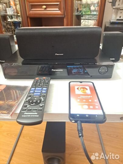Дом. кинотеатр panasonik.все работает.звук супер