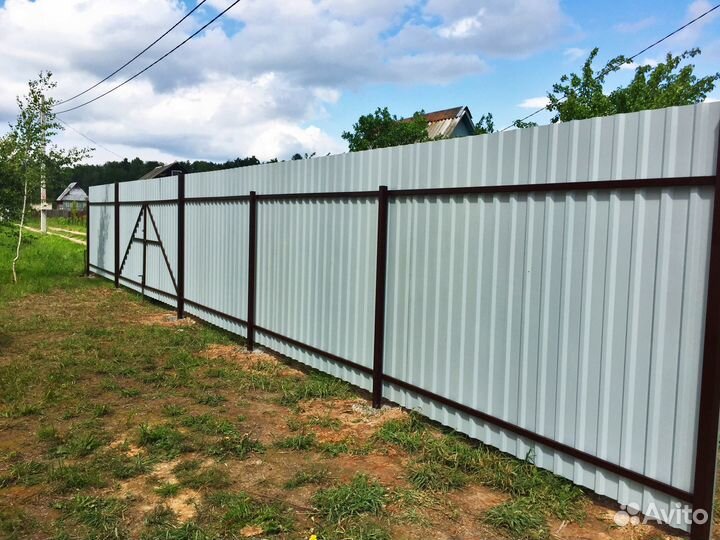 Заборы ворота калитки