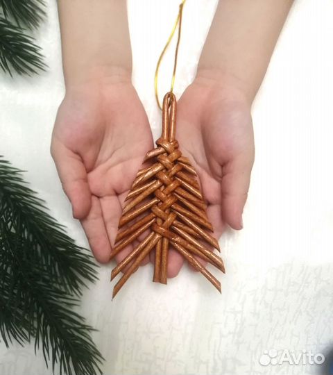 Набор ёлочных украшений ручной работы
