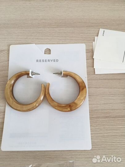 Серьги H&M Reserved Новые