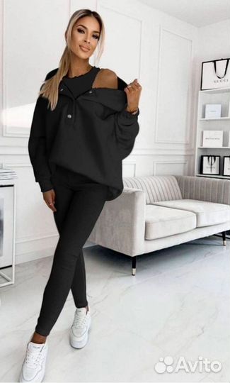 Костюм тройка на флисе