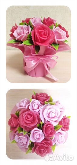 Букеты из мыла ручной работы