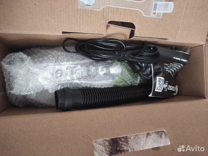 Автомобильный пылесос новый