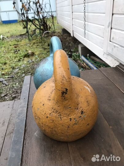 Гиря 2 пуда царская (2 штуки)