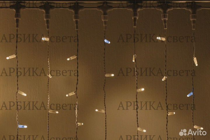 Уличная гирлянда нити, занавес