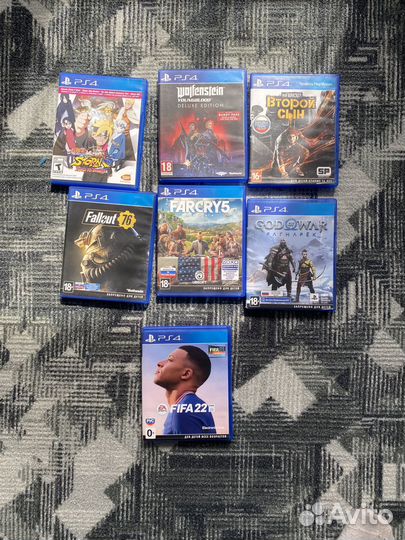Диски на ps4