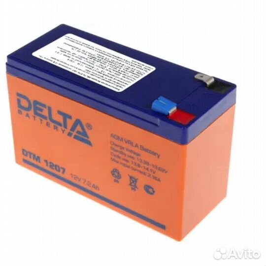 Батарея Delta DTM 1207, 12V 7Ah (Battery #67630