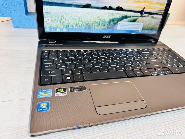 Ноутбук Acer на core i5 + nvidia