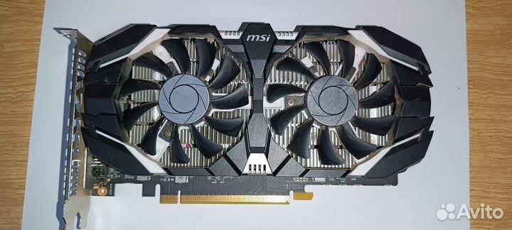 Видеокарта gtx 1050 ti 4gb msi