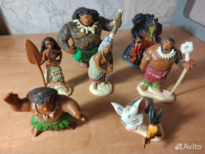 Фигурки из мультфильма, Моана