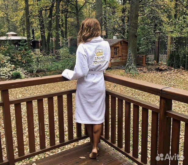 Халаты с рисунком ручной работы