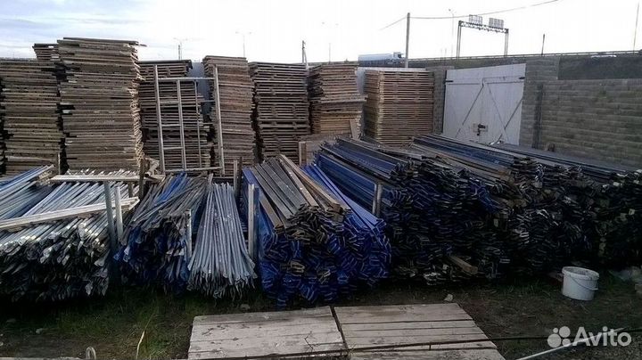 Леса строительные (дхв) 12х8 метра с 1 ярусом настилов