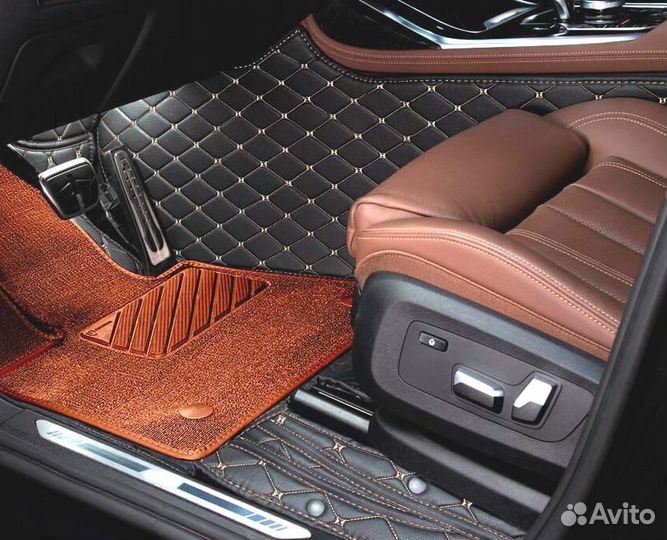 3D Коврики Lexus Салон Багажник из Экокожи