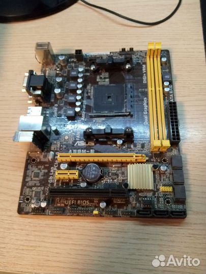 Материнская плата asus A58m-e