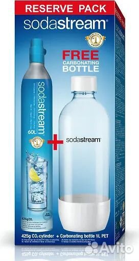 Баллон с углекислым газом Sodastream + Баллон дл