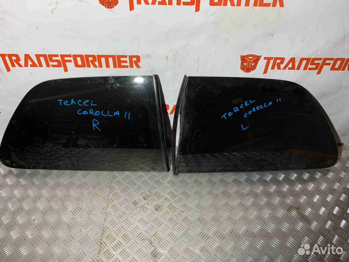 Стекло заднее левое Toyota Tercel