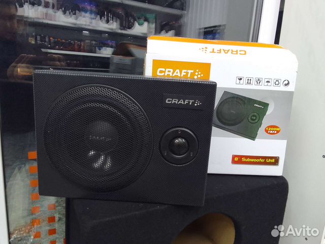 Активный сабвуфер под сиденье