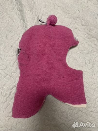 Шапка шлем для девочки