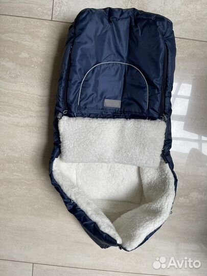 Меховой Конверт в коляску овчина