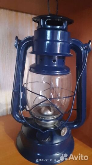 Керосиновая лампа стекло