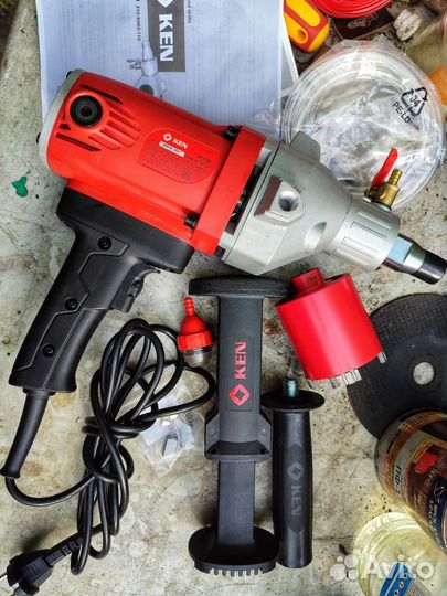 Дрель алмазного сверления ken 6110b