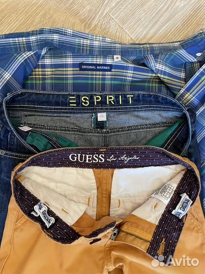 Брендовые джинсы guess esprit