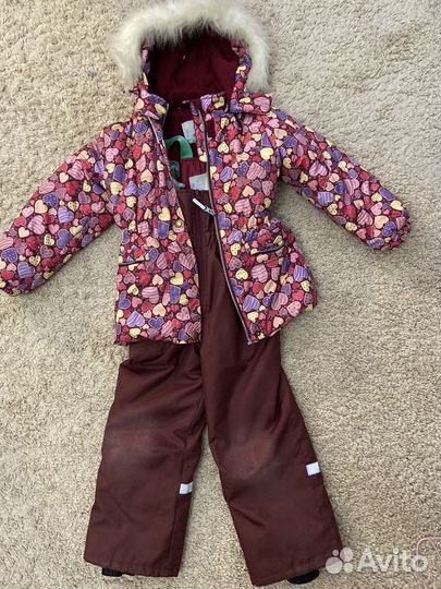 Зимний костюм для девочки 116-122 Caimano