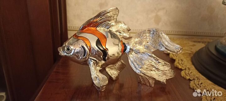 Рыбки. Marcello Giorgio. Серебряное покрытие