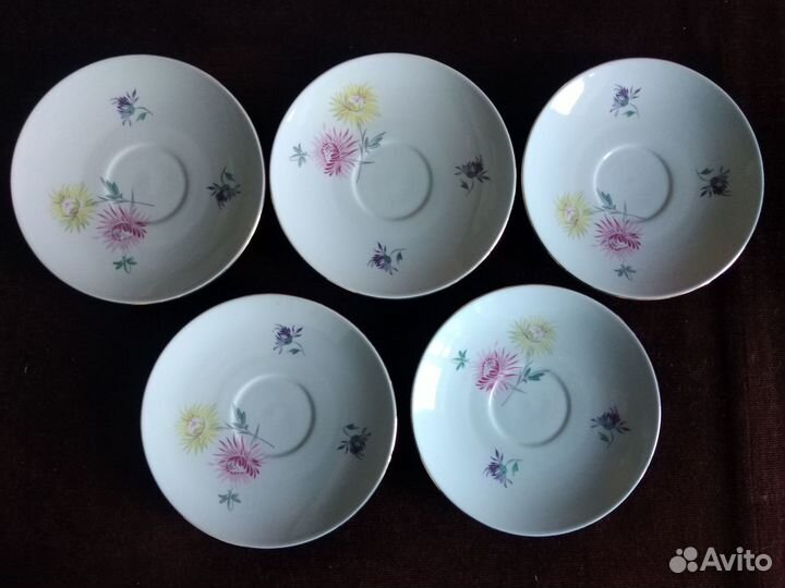 Розетки, блюдца, тарелки Freiberger Германия