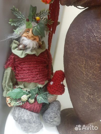 Интерьерная композиция и кукла ручной работы