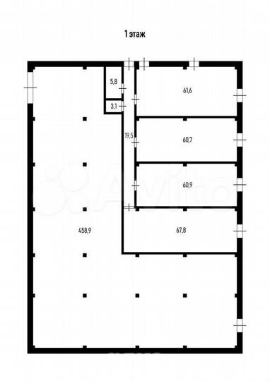Торговая площадь, 70 м²