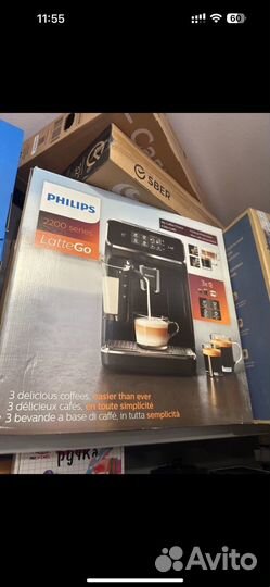 Кофемашина philips новая