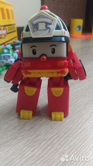 Робокар Поли Роботы Поезда оригинал