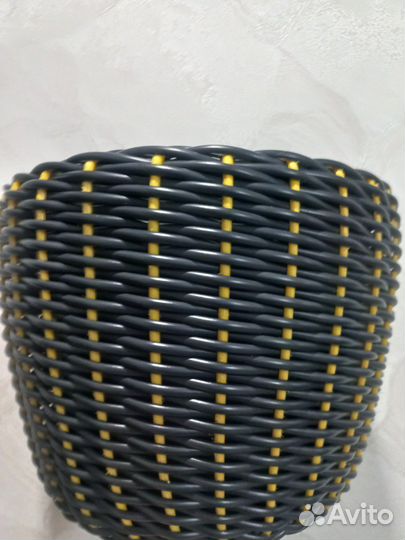 Кашпо из ротанга 12 литров