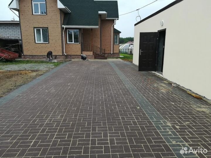 Укладка плитки укладка брусчатки газон всё под к